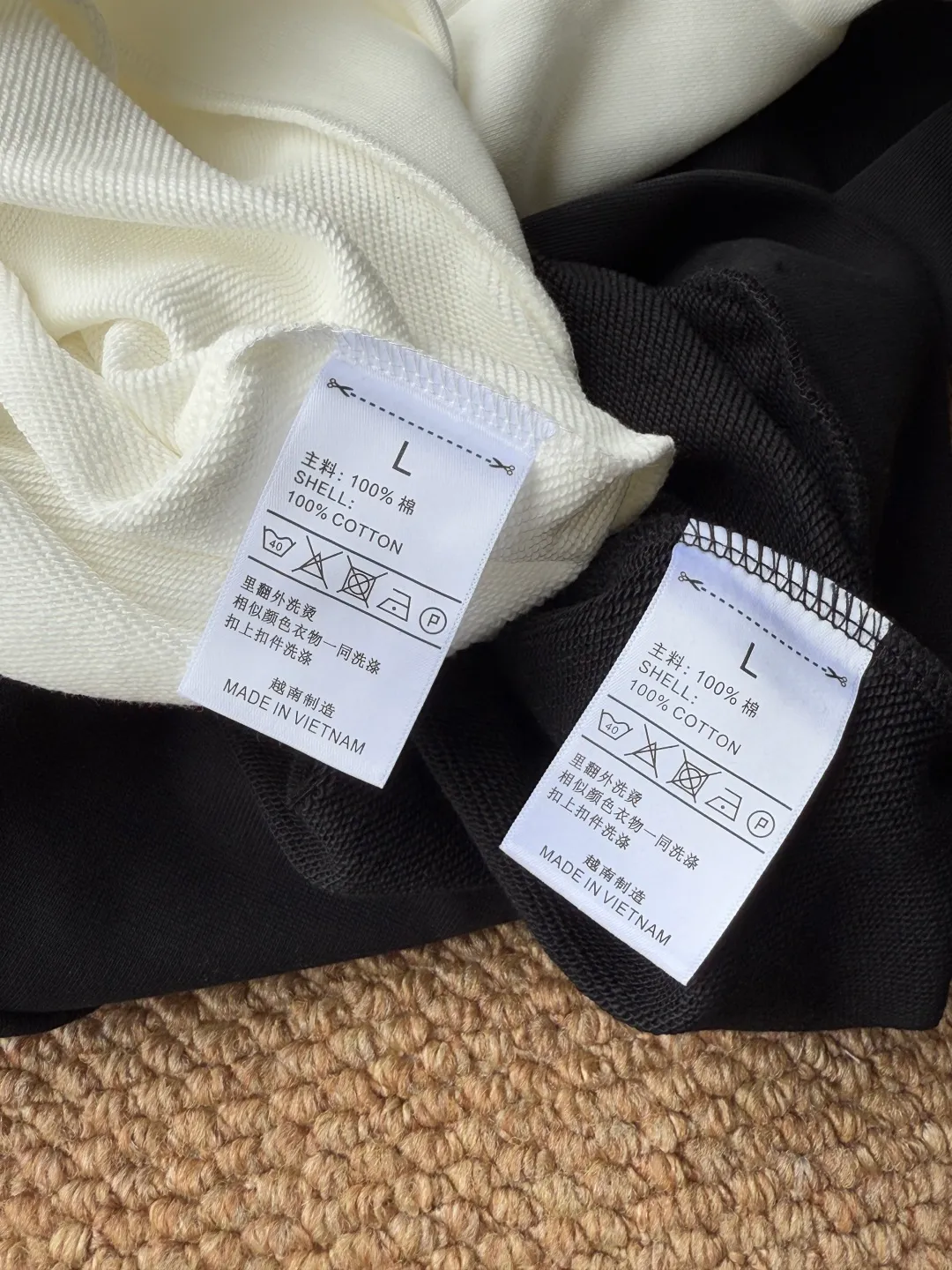 High Quality LACOSTE. 2026 Autumn New Product Counter Same Style Printed Cotton Round Neck Sweater 360g Pure Cotton Terry M.L.XL 2XL LA-3091
